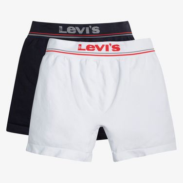 Cueca Levi’s 2 Pack Boxer Branca e Preta