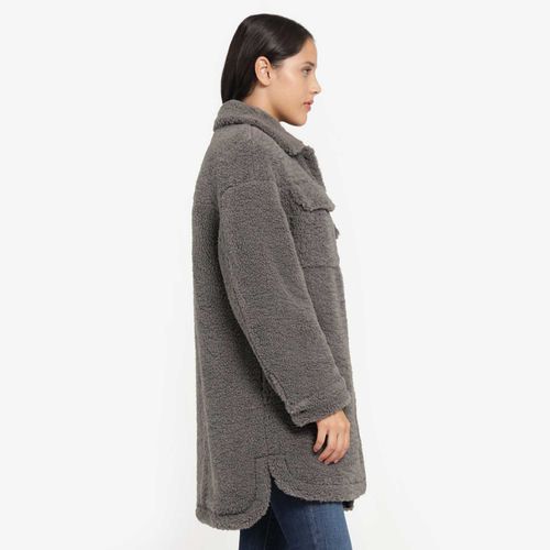Casaco Levi's Sherpa Cinza Pelúcia