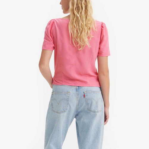 Blusa Levi's® Pascale Blouse Rosa Manga Curta