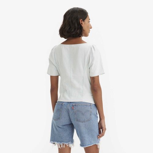 Blusa Levi's® Pascale Blouse Branca Manga Curta