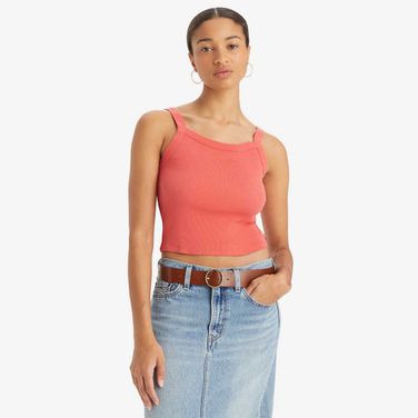 Blusa Levi's® Essential Sporty Tank Vermelha