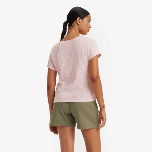 Camiseta Levi's Margot Rosa Manga Curta