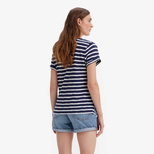 Camiseta Levi's Margot Listrada Manga Curta