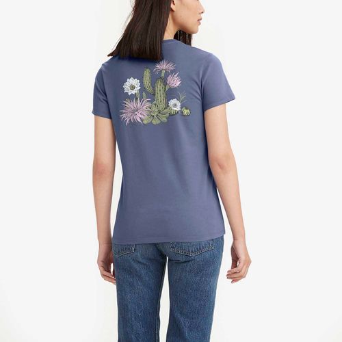 Camiseta Levi's The Perfect Azul Marinho Manga Curta