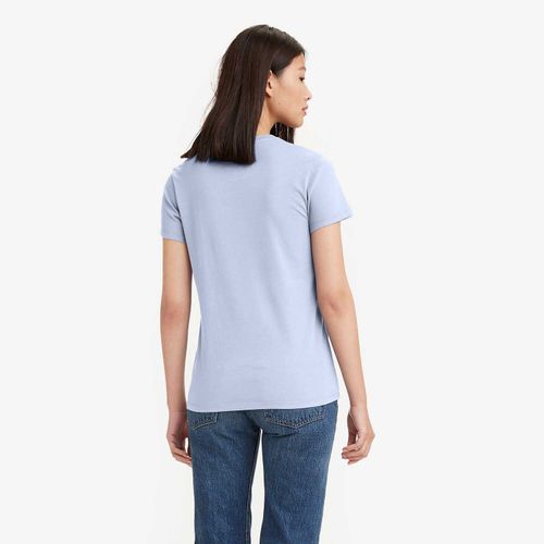 Camiseta Levi's® The Perfect Azul Manga Curta