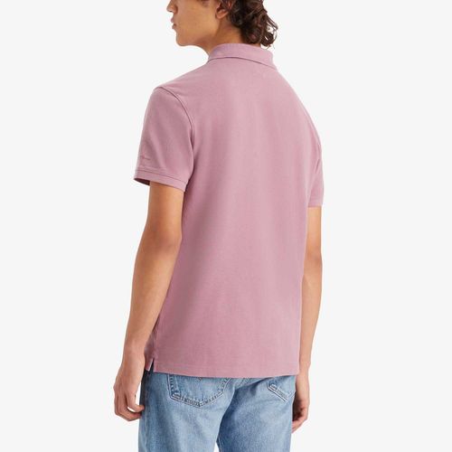 Camisa Polo Levi's The Standard Rosa Manga Curta