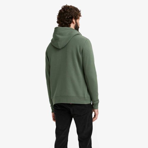 Moletom Levi's® Core Verde com Capuz e Zíper