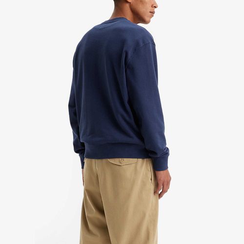 Moletom Levi's Relaxed Graphic Crew Azul