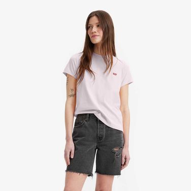 Camiseta Levi's® Perfect LIlás Manga Curta