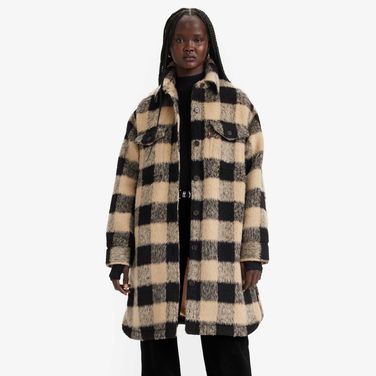 Casaco Levi’s Nola Long Shacket Xadrez