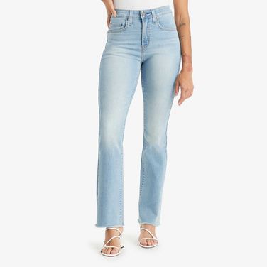 Calça Jeans Levi's® 725 High Rise Bootcut Lavagem Clara