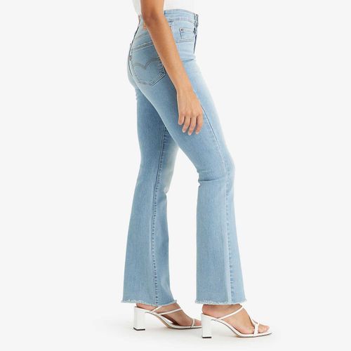 Calça Jeans Levi's® 725 High Rise Bootcut Lavagem Clara