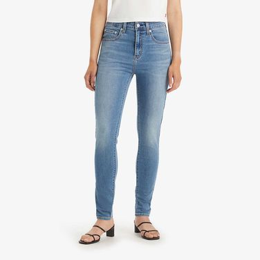 Calça Jeans Levi's® 721 High Rise Skinny Lavagem Média