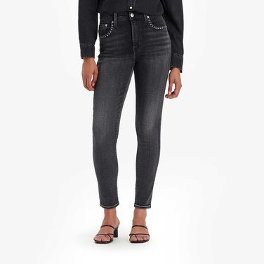 Calça Jeans Levi's® 721 High Rise Skinny Preta