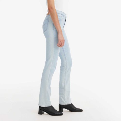 Calça Jeans Levi's® 314 Shaping Straight Lavagem Clara