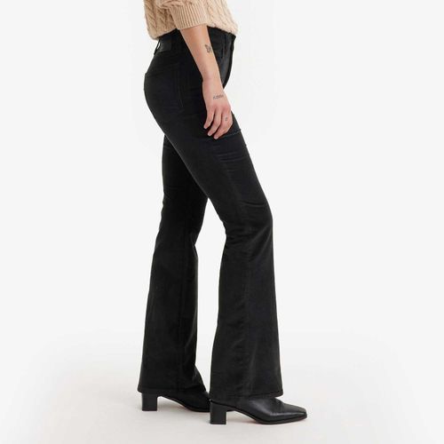 Calça Jeans Levi's® 726 High Rise Flare Preta