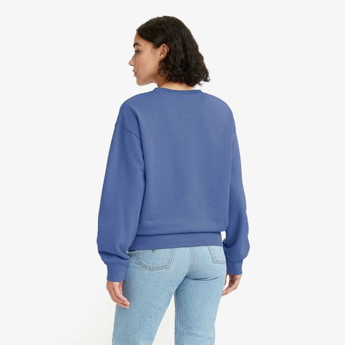 Moletom Levi's Graphic Standard Crew Azul Sem Capuz