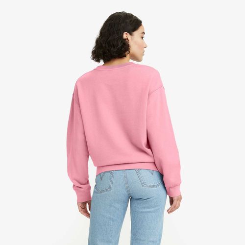 Moletom Levi's Graphic Standard Crew Rosa Sem Capuz