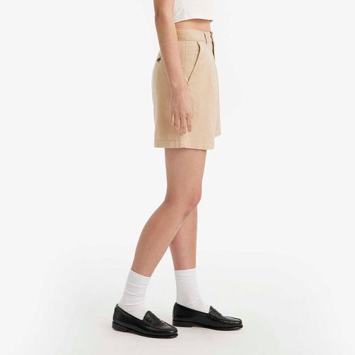 Short Jeans Levi's Pleated Trouser Bege