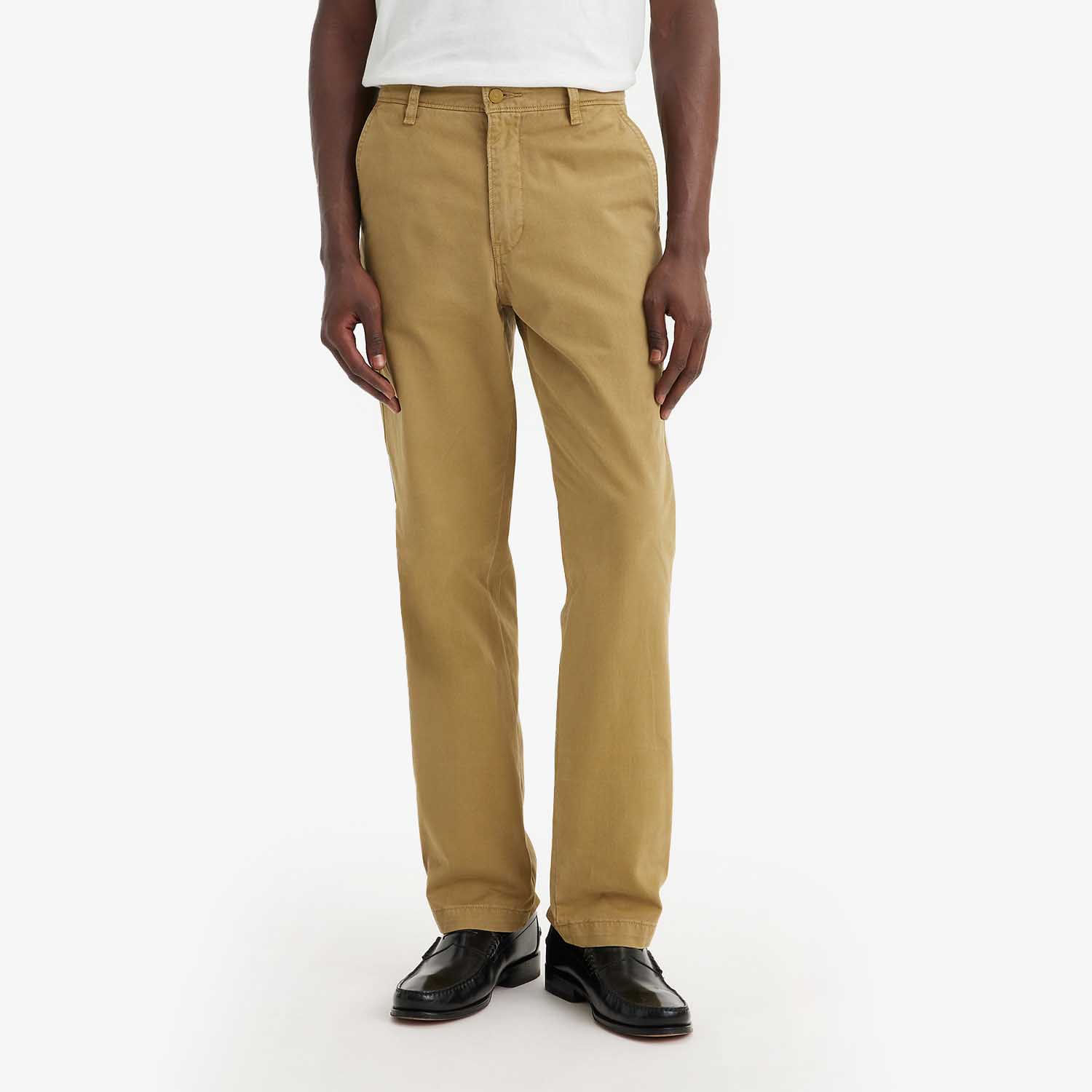 Calça Levi's® XX Chino Authentic Straight Caqui Menor preço em Calça Levi's® XX Chino Authentic Straight Caqui