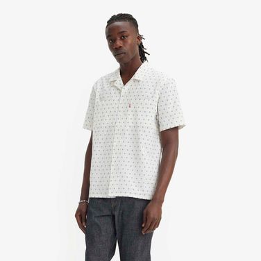 Camisa Levi's The Standard Camp Branca Manga Curta