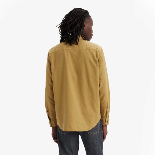 Camisa Levi's Authentic Button Down Caqui Manga Longa