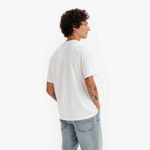 Camiseta Levi's® Graphic Set-in Neck Branca Manga Curta