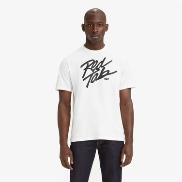 Camiseta Levi's® Graphic Set-in Neck Branca Manga Curta