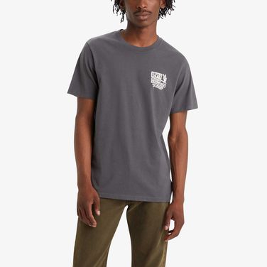 Camiseta Levi's® Graphic Crewneck Preta Manga Curta