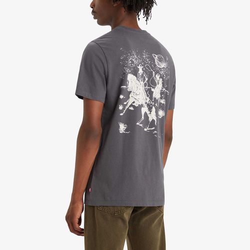 Camiseta Levi's® Graphic Crewneck Preta Manga Curta