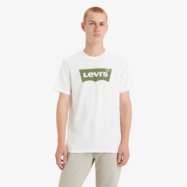 Camiseta Levi's® Graphic Crewneck Branca Manga Curta