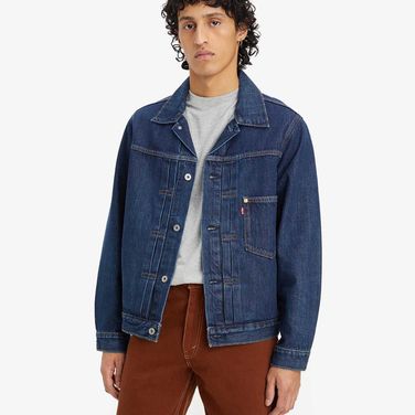 Jaqueta Jeans Levi's Trucker Lavagem Escura