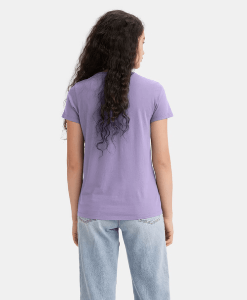 Camiseta Levi's The Perfect Marrom Manga Curta