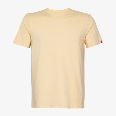 Camiseta Levi's Slim Tab Amarela Manga Curta