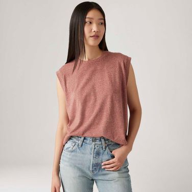 Blusa Levi's® Boxy Tank Vermelha