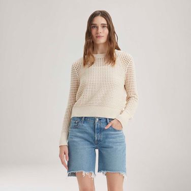 Suéter de Tricot Levi's® Superbloom Off White