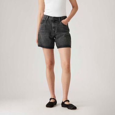 Short Jeans Levi's® High Baggy Preto