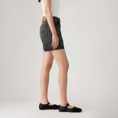 Short Jeans Levi's® High Baggy Preto
