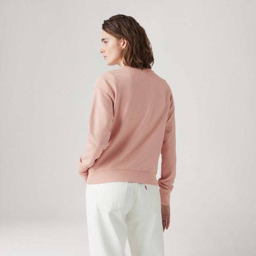 Moletom Levi's® Heritage Crew Rosa