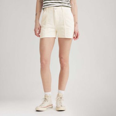 Short Jeans Levi's® FW Baggy Carpenter Branco