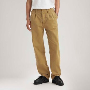 Calça Levi's® XX Chino Loose Straight Pleated Caqui