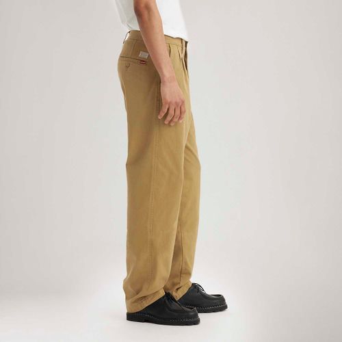 Calça Levi's® XX Chino Loose Straight Pleated Caqui