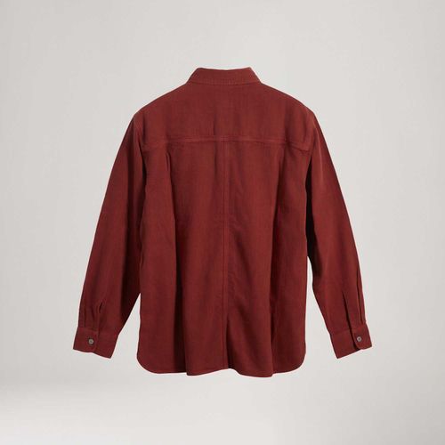 Camisa Levi's® Auburn Worker Vermelha Manga Longa