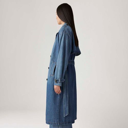 Trench Coat Jeans Levi's® Spade Lavagem Média