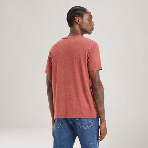 Camiseta Levi's® Graphic Crewneck Vermelha Manga Curta