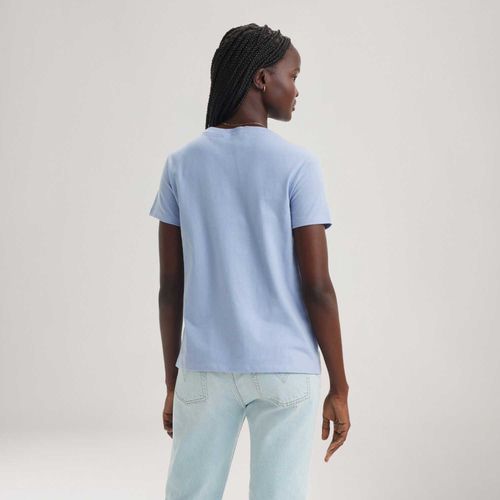 Camiseta Levi's® The Perfect Azul Manga Curta