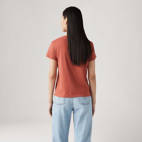 Camiseta Levi's® The Perfect Vermelha Manga Curta