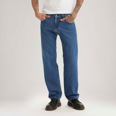 Calça Jeans Levi's® 555® Relaxed Straight Lavagem Média