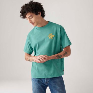 Camiseta Levi's® Vintage Fit Graphic Verde Manga Curta