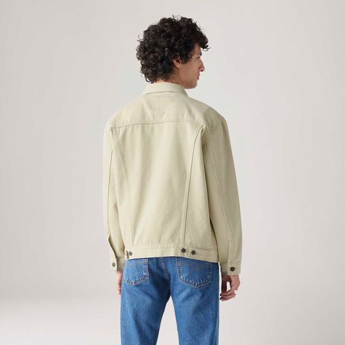 Jaqueta Jeans Levi's® Relaxed Fit Trucker Bege